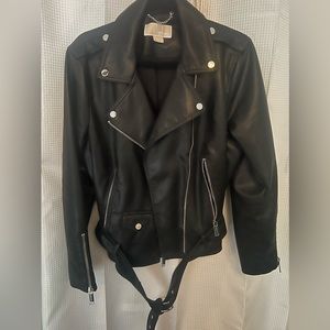 Michael Kors Faux Leather Jacket